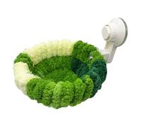 Plush birdhouse - warm nest-shaped design bird accessories with suction cups Soft touch and comforting rest area|Suitable for placement on car or indoors Recommended for relaxation