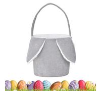 Plush Bunny Basket for Easter - Plush Bunny Basket for Easter,Candy Storage Cute Bucket Decorations for Daily Use