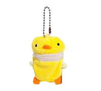 Plush Bunny Coin Purse, Soft Cartoon Animal Zipper Pouch | Plush Bunny Coin Purse, Soft Polyester Storage Pouch For Keys, Durable Mini Bag Charm Chick