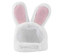 Plush Bunny Ears, Rabbit Ear Hat, Cat Headband, Cat Costume, Bunny Hat with Ears, Funny Cat Cosplay Accessories for Cats and Small Dogs
