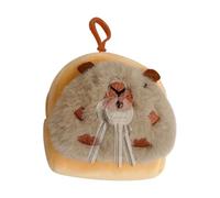 Plush Capybara Keychain Soft Portable Keychain Key Ring Holder