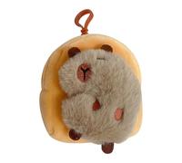Plush Capybara Keyring - 8cm Small Purse Soft Key Chain Animal Plush Cute Charming Portable Soft Purse for Christmas, Birthday, , Children