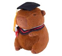 Plush Capybara Plush - Capybara Toy, Cozy Hug Friend, Small Plush Pet | Super Soft Plush Animal with Squishy Trim and Details