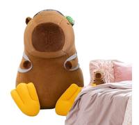Plush Capybara Stuffed Animal - Cute Face, Cozy Touch | Pillow Figure for Bedroom Decor, Sleeping Hug Toy for Children, Doll for Girls Boys, Gift for Birthday or Holiday