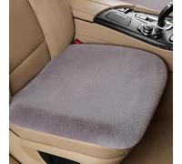 Plush Car Seat Cushion For Audi A1 S-Line A1 Sportback A1 S A2 A3 S-Line A3 8P 8V A3 1995-2024, Car Seat Cushion for Winter, Soft Fluffy Warm Faux Rabbit Fur with Elastic Hooks,light gray