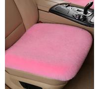 Plush Car Seat Cushion For Audi A1 S-Line A1 Sportback S A2 A3 S-Line 8P 8V A3 1995-2024, Car Seat Cushion for Winter, Soft Fluffy Warm Faux Rabbit Fur with Elastic Hooks,pink