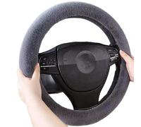 Plush Car Steering Wheel - 1 Piece Fuzzy Steering Wheel Cover | 0.24 Inch Plush Protector, Soft and Non-Slip Winter Steering Wheel Cover - for Girls and Women, Indoor Accessories