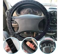 Plush Car Steering Wheel Cover Soft Short Fur Warm Winter Steering Wheel Protector Cover Anti Slip Car Decoration For Women Man Wheel Cover Protector(Beige)