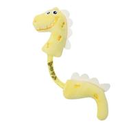 Plush Cat Chew Toy - Spring Dinosaur Design, Cat Toothpaste Bite Resistant Material | Soft Teething Doll For Kittens Adult Cats Pets Care Play Grooming Stress Relief Training