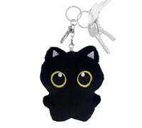 Plush Cat Keychain,Cat Stuffed Animal Plush Keychain - Stuffed Cartoon Toys Backpack Decoration Key Accessories for Purse Car Keys Bags Handbag Travel Boys