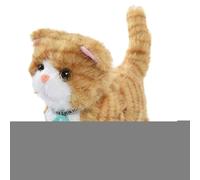 Plush Cat Musical Toy - 7 Inch Interactive Talking Kitten for Kids | Electronic Pet Perfect for Boys Girls Preschoolers Children Pet Lovers Christmas Birthday New Year Gift