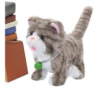 Plush Cat - Musical Toy | Cat Interactive Toys, Talking Musical Kitten Electronic Pet, Cats Wagging Its Tail For Boys Girls Preschoolers Children Pet Lovers Christmas Birthday New Year