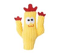 Plush Cat Nip Cactus Toy for Cats - Soft Teething Doll with Organic Catnip, Embroidered | Great for Fun but Safe Chewing Exercises and Stimulating the Mind Without Calming