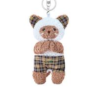 Plush Cat Padded - Magnetic Paws Cute Interactive Decoration 10 cm | Animal Plush Toy for Children, for Adults, Living Room, Bedroom, Sofa, Office, Baby's Room