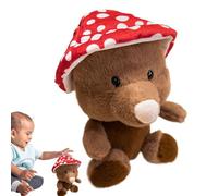 Plush Cat Plush - Cute Soft Cuddly Toy in Mole Shape | Cartoon Dolls for Baby Child Children Birthday Gift Family Friends