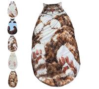 Plush Cat Print Envelope Sleeping Bag, Adorable Envelopes,Humans, Giant Plush Envelope Design with Soft Flannel Lining Self,Cute Themed Warm Blanket for Home