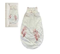 Plush Cat Print Envelope Sleeping Bag, Cute Cats Envelopes Sleeping Bag With Soft Flannel Lining Self For Camping Travel Sleepovers Home Lounging Indoor Bed Relaxation, Cute Washable Blanket For Kids