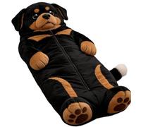 Plush Cat Print Sleeping Bag | 175x80cm Adult Sleeping Bags With Soft Flannel Lining Self | Cute Cat Themed Warm Blanket For Home, Camping, Machine Washable Dog K