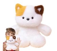 Plush - Cat Sleeping Doll, Soft Decorative Cushion for Home Living Room Bedroom and Play Area with Comfortable Design
