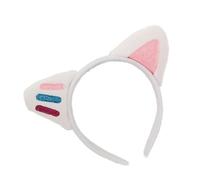 Plush Cats Ear Headbands Comfortable Cats Ear Hair Hoop Elastic Plush Headwear For Gatherings And Celebrations