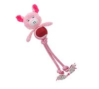 Plush Chew Toy for Dogs, Chew Toy for Teething Puppies, Interactive Teething Toy with Integrated Sound for Puppies - Dog Plush Toy, Bite-Resistant, Squeaky Toy for Fun and