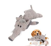 Plush Chew Toys for Dogs Soft Squeaky Fun Elephant Games