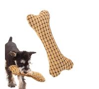 Plush Chew Toys for Dogs, Squeaky Farfed Dare Chew Toy - Teeth Grinding Function Interactive Pet Toy for Small Dogs, Medium Dogs, Large Dogs