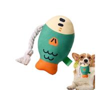 Plush Chew Toys for Inside Dog,Puffhead Fish Plush Squeaky Toys Soft Chew Toys - Interactive Sound Dog Toys Teeth Toy for All Breeds