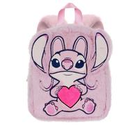 Disney Backpack Lilo and Stitch Angel Heart Plush – 22 x 27 cm, 7 L – Pink