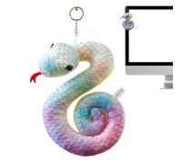 Plush Chinese Snake, Chinese Snake Plush - New Year Snake Mascot Pendant | Chinese New Year Decoration Snake Plush Toy, New Year Nouve Toy