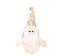 Plush Christmas Night Light 22-28cm Battery-Powered Three Festive | Soft polyester plush material gentle warm LED light compact size for tabletops includes snowman Santa reindeer