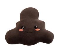 Plush Cloud Pillow - Adorable Dark Storm Stuffed Figure, Whimsical Thunder Shape Soft Toy, Child Friendly Decorative Cushions, Room Styling Prop, Lightweight Huggable Accent | for Girls Room