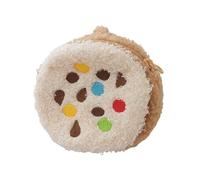 Plush Coin Cute Fluffy Chocolate Chip Shaped Mini Cookie Pouch Mini Wallet Pouch Novelty, Candy, Cookie Design