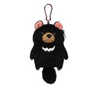 Plush Coin Pouch - Miniature Toy Purse, Soft Doll Card Carrier | Hand-held Fabric Accessory Designed Store Change Cards Secured by Zipper Closure, Stylish Pocket Companion Ideal Holiday Events