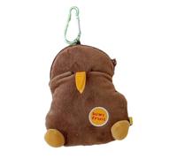Plush Coin Pouch - Miniature Toy Purse, Soft Doll Card Carrier | Hand-held Fabric Accessory Designed Store Change Cards Secured by Zipper Closure, Stylish Pocket Companion Ideal Holiday Events