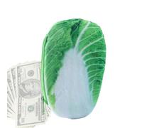 Plush Coin Purse, Funny Fruit Vegetable Plush Cosmetic Bag, Vegetable Toy Creative Mini Money Coin Purse for Girls Teenagers Children