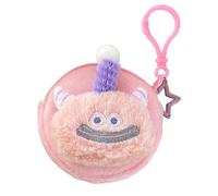 Plush Coin Purse Keychain,Plush Purse Keychain, Plush Bag | Big Mouth Keychain, Coin Purse, Plush Pendant, Animal Stuffed Ornaments, Pink, Consulte la descripción, See description