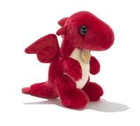 Plush & Company 10018 Plush Yang Red Dragon L 25CM Cat Dragon Red Rouge