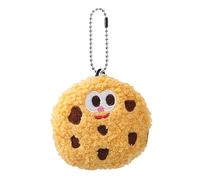 Plush Cookie | Chocolate Chip Cookie Plush Toy,Cookie Stuffed Plush Keychain, Cute Stuffed Toy Plush Keychain for Boys and Girls