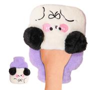 Plush Covered Hot Water Bag, Cute Animal Design Warmer with Fabric, Heat for Bedtime Comfort, Ideal for Cramps Neck Feet Hands Kids Students or Adults Long Lasting Use