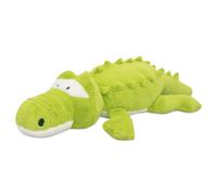 Plush Crocodile 100cm Green XXL Soft Polyester Cuddly Toy for Kids' Room Decor