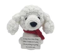 Plush - Cute Knitted Dog Toys Crochet Animals | Plush Animals For Dogs Apricot Plush Toys | Crochet Animal