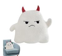 Plush Devil Toy - Soft Stuffed Doll | Creative Kids Room Decor | Stylish Evil Pillow With Cute Ghost Design For Bedroom, Nursery, Birthday Gift, And Halloween Party Decoration