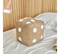Plush Dice Pillows for Bed, Fun Throwable Cube Dices Pillows, Creative Soft Cute 6 Sided Simulation Dice Pillow for Gaming Room Decor,Couch,Bedroom,Car Seat