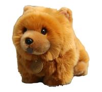 Plush Dog CHOW CHOWs - 25cm Cute Chow Dog, Mini Flopsie Golden Retriever Plushs Toy | Soft And Comfortable, Cute Animal Plush Doll, Stuffed Animal For Men, Women, Children