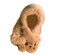 Plush Dog Ear Hat Scarf Warm Winter Hat Women Casual For Outdoor Warmth Casual Plush