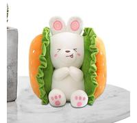 Plush Dog - Plush Burger Dog Bunny | Sleeping Companion For And Adults, Decoration For Women, Girlfriend, Daughter And Many Others.