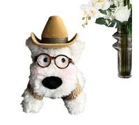 Plush Dog Ring Holder, Cute Plush Westie Dog Ring Box, Little Bear Proposal Box, P-lush D-og Engagement R-ing Holder For Proposal Valentine's Day Marriage Ceremony