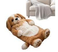 Plush Dog Sleeping Bag, Oversized Washable Mattress, 68.9x31.5 Inches Soft Pillow Shape, Animal Cushion with Durable Build, Travel Bedding with Gentle Touch, Comfort Aid for Camping Home Dorm Bedroom