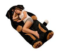 Plush Dog Sleeping Bag, Oversized Washable Mattress, 68.9x31.5 Inches Soft Pillow Shape, Animal Cushion with Durable Build, Travel Bedding with Gentle Touch, Comfort Aid for Camping Home Dorm Bedroom